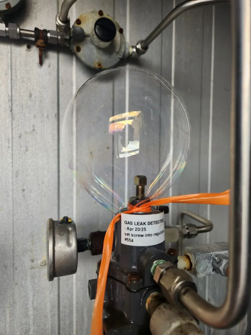 Regulator set screw field survey